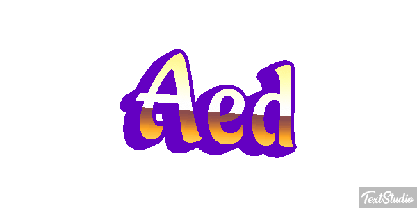 Aed テキスト効果