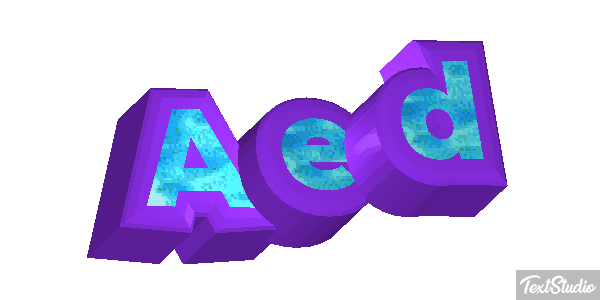 Aed テキスト効果