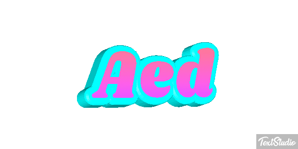 Aed テキスト効果