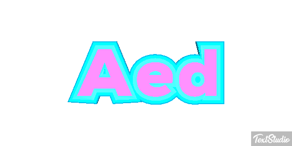 Aed テキスト効果