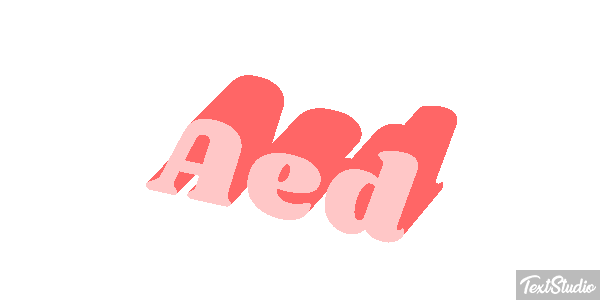 Aed テキスト効果