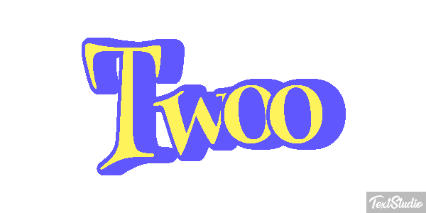 Twoo Efecto de texto