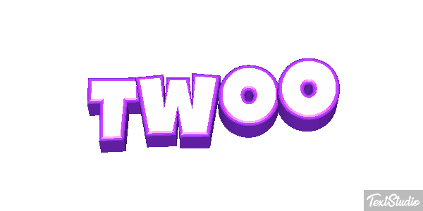 Twoo Efecto de texto