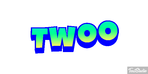 Twoo Efecto de texto