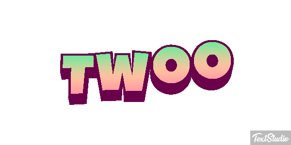 Twoo Efecto de texto