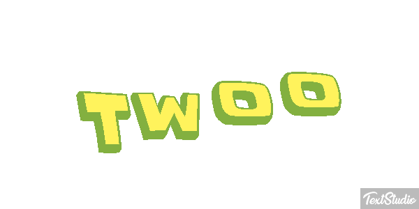 Twoo Efecto de texto