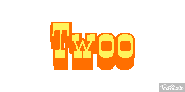 Twoo Efecto de texto