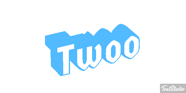Twoo Efecto de texto