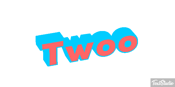 Twoo Efecto de texto