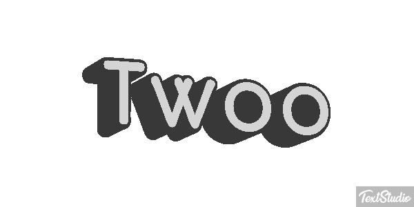 Twoo Efecto de texto