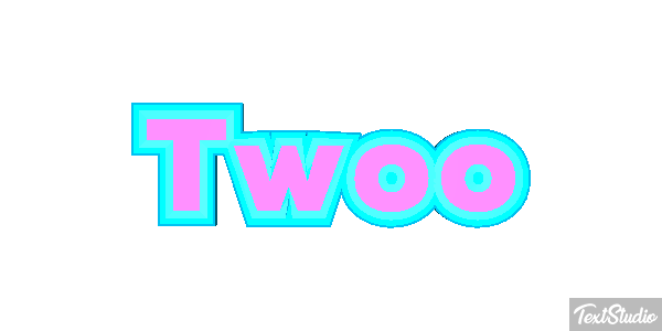 Twoo Efecto de texto
