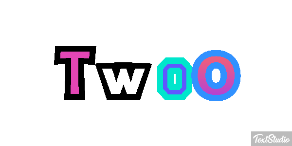 Twoo Efecto de texto