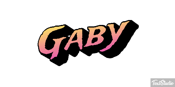 Gaby Efekt tekstowy