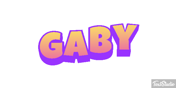 Gaby Efekt tekstowy