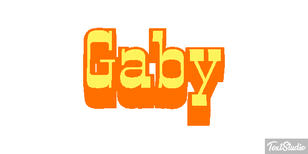 Gaby Efekt tekstowy