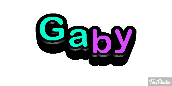 Gaby Efekt tekstowy