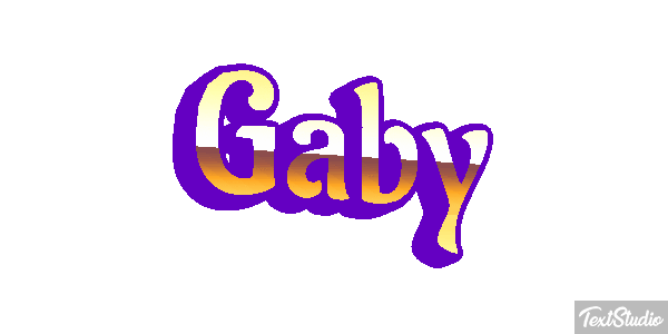 Gaby Efekt tekstowy
