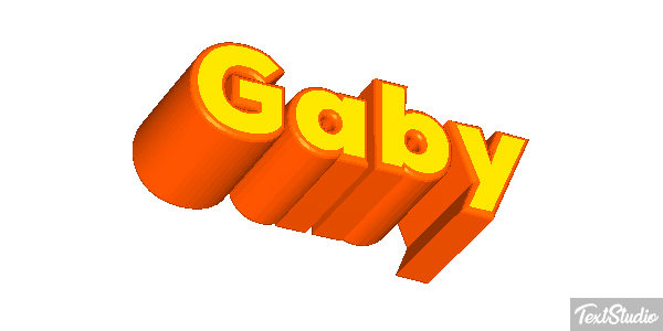 Gaby Efekt tekstowy