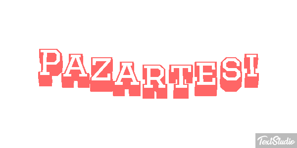 Pazartesi Metin efekti