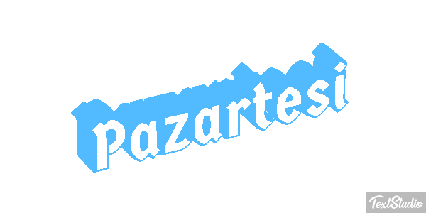 Pazartesi Metin efekti