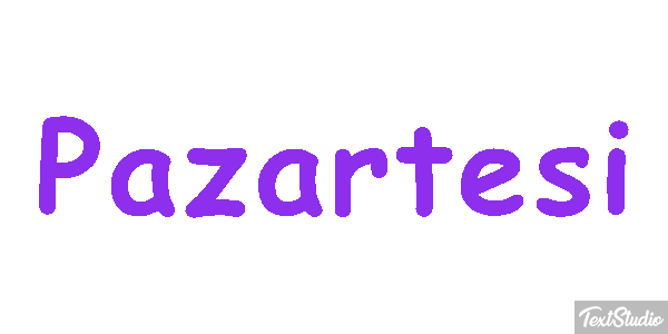 Pazartesi Metin efekti