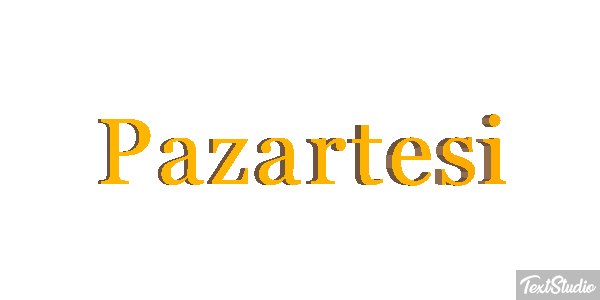 Pazartesi Metin efekti