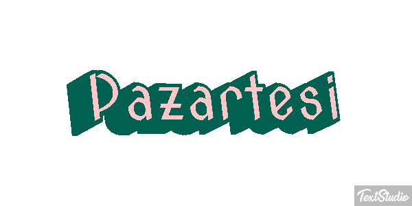 Pazartesi Metin efekti