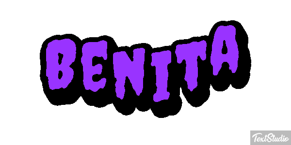 Benita Text effect