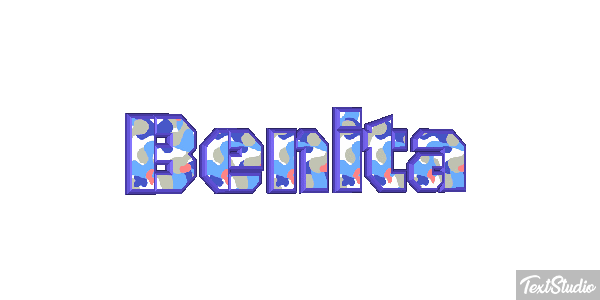 Benita Text effect