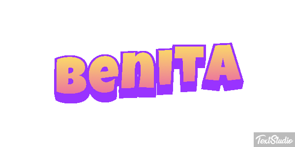 Benita Text effect