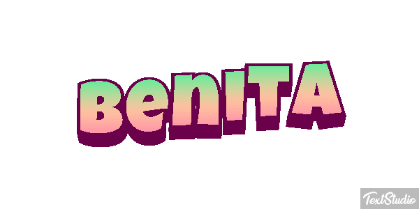 Benita Text effect