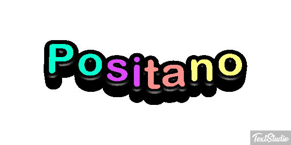 Positano Effet de texte