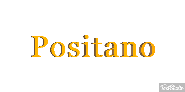 Positano Effet de texte