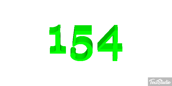 154 Effet de texte