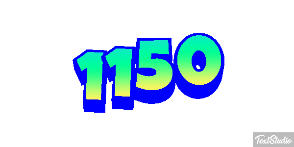 1150 Efeito do texto