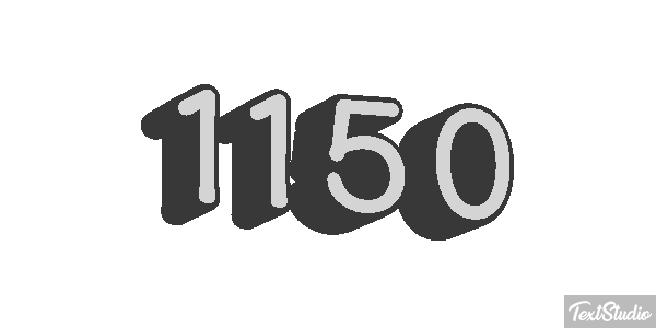 1150 Efeito do texto