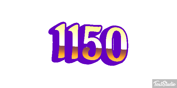 1150 Efeito do texto