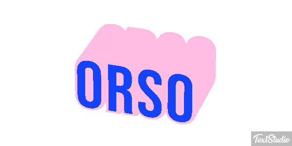 Orso Effetto testo