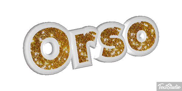 Orso Effetto testo