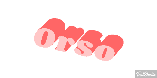 Orso Effetto testo
