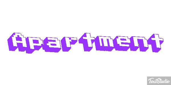 Apartment Text effect