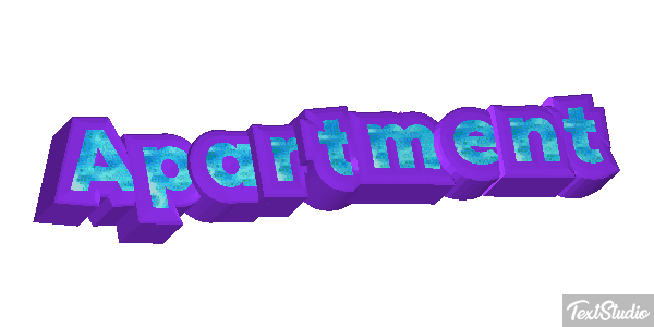Apartment Text effect