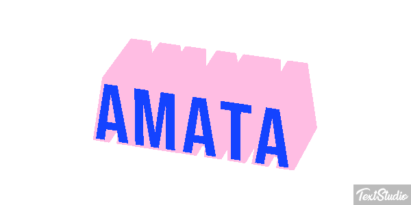 Amata Text effect