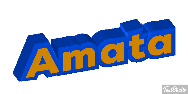 Amata Text effect