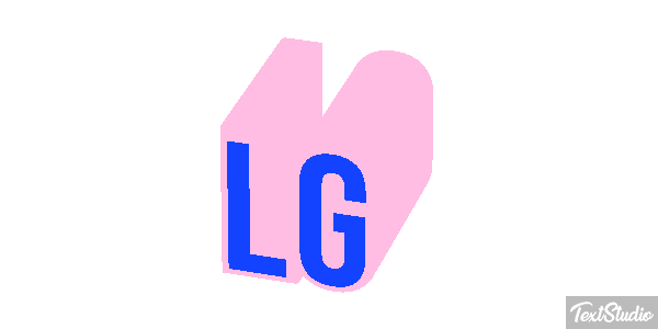 LG Текстовый эффект