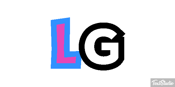LG Текстовый эффект