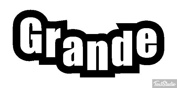 Grande Text effect
