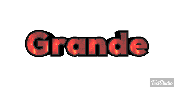 Grande Text effect