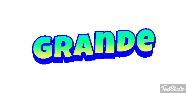 Grande Text effect