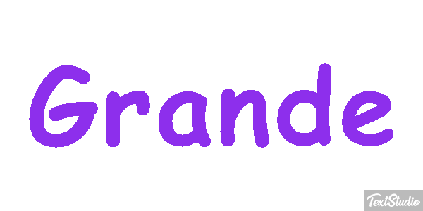 Grande Text effect